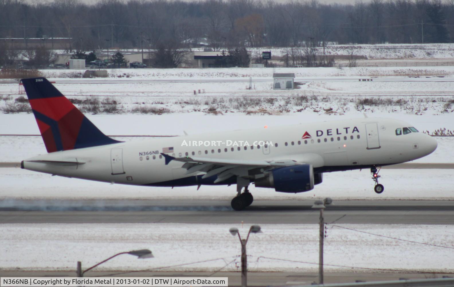 N366NB, 2003 Airbus A319-114 C/N 2026, Delta A319