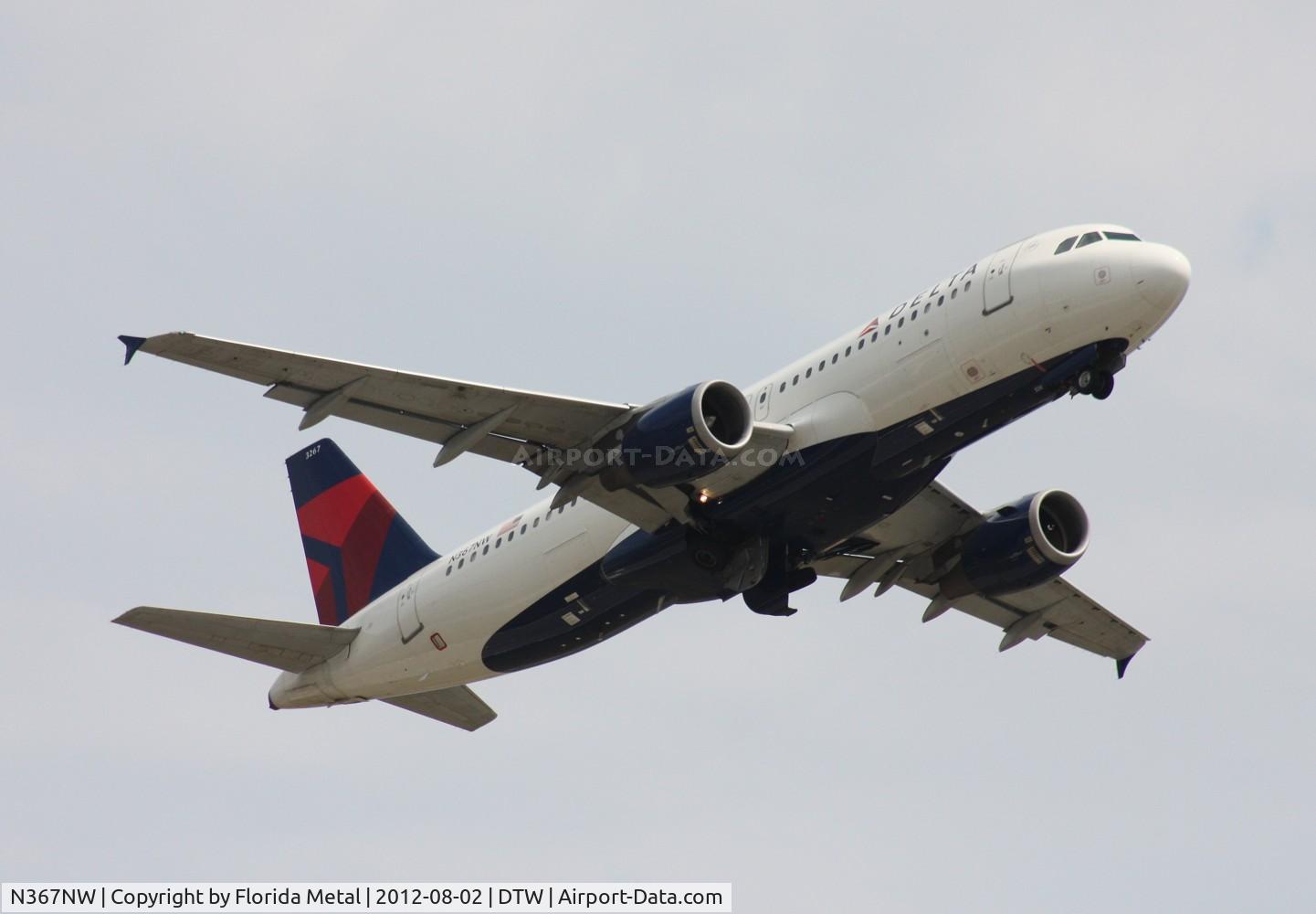 N367NW, 1999 Airbus A320-212 C/N 0988, Delta A320