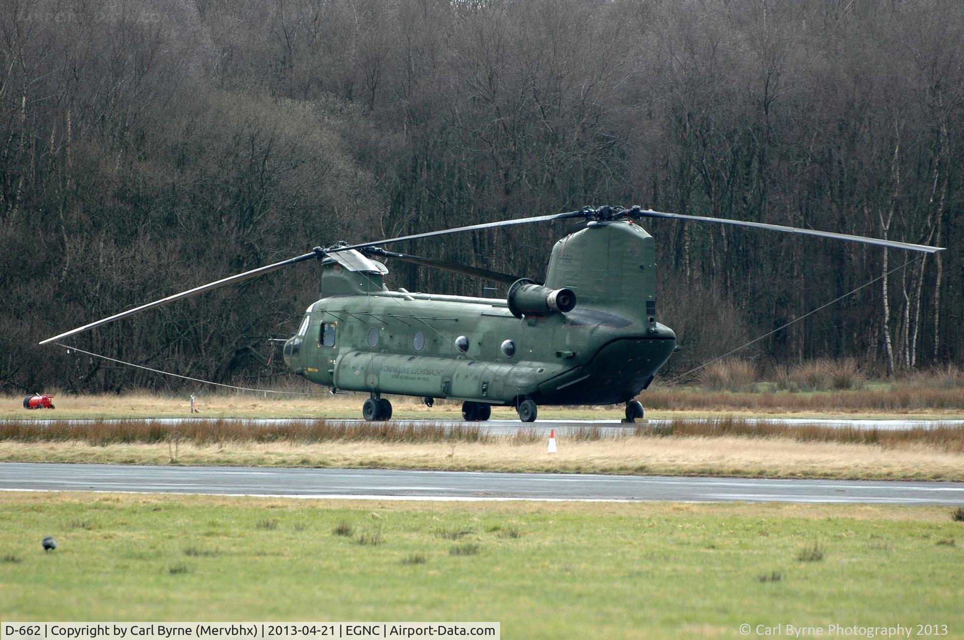 D-662, Boeing CH-47D Chinook C/N M.3662/NL-002, Here for the annual exercise.