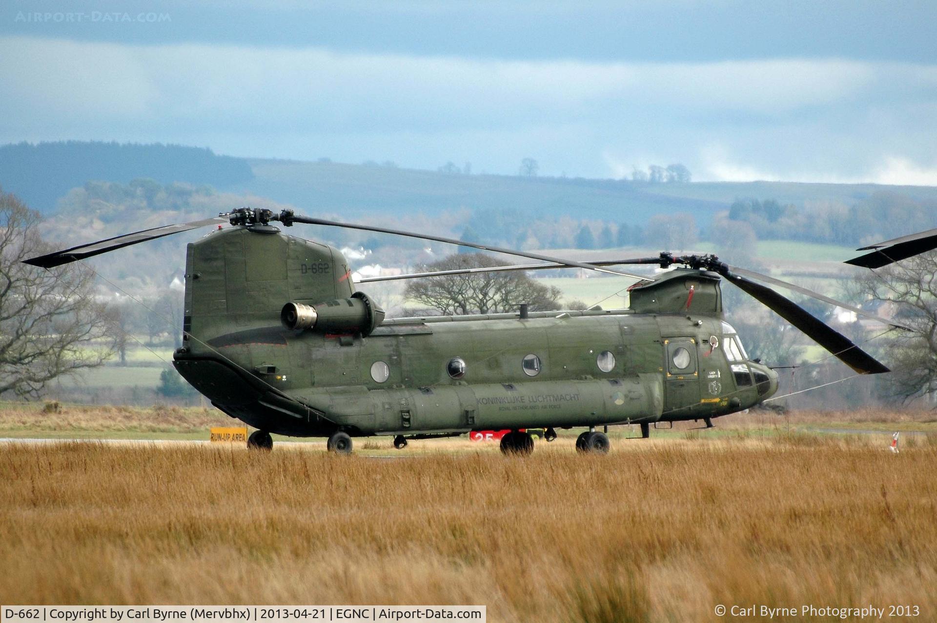 D-662, Boeing CH-47D Chinook C/N M.3662/NL-002, Here for the annual exercise.