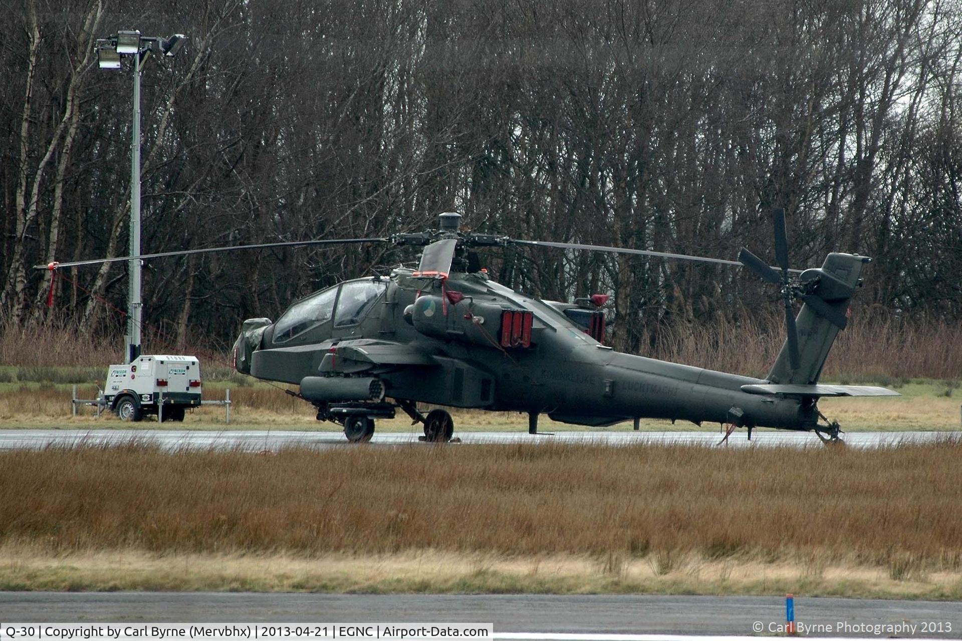 Q-30, Boeing AH-64D Longbow Apache C/N DN030, Here for the annual exercise.