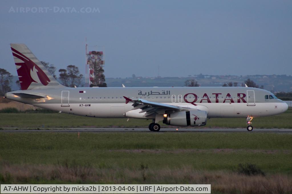 A7-AHW, 2012 Airbus A320-232 C/N 5217, Taxiing