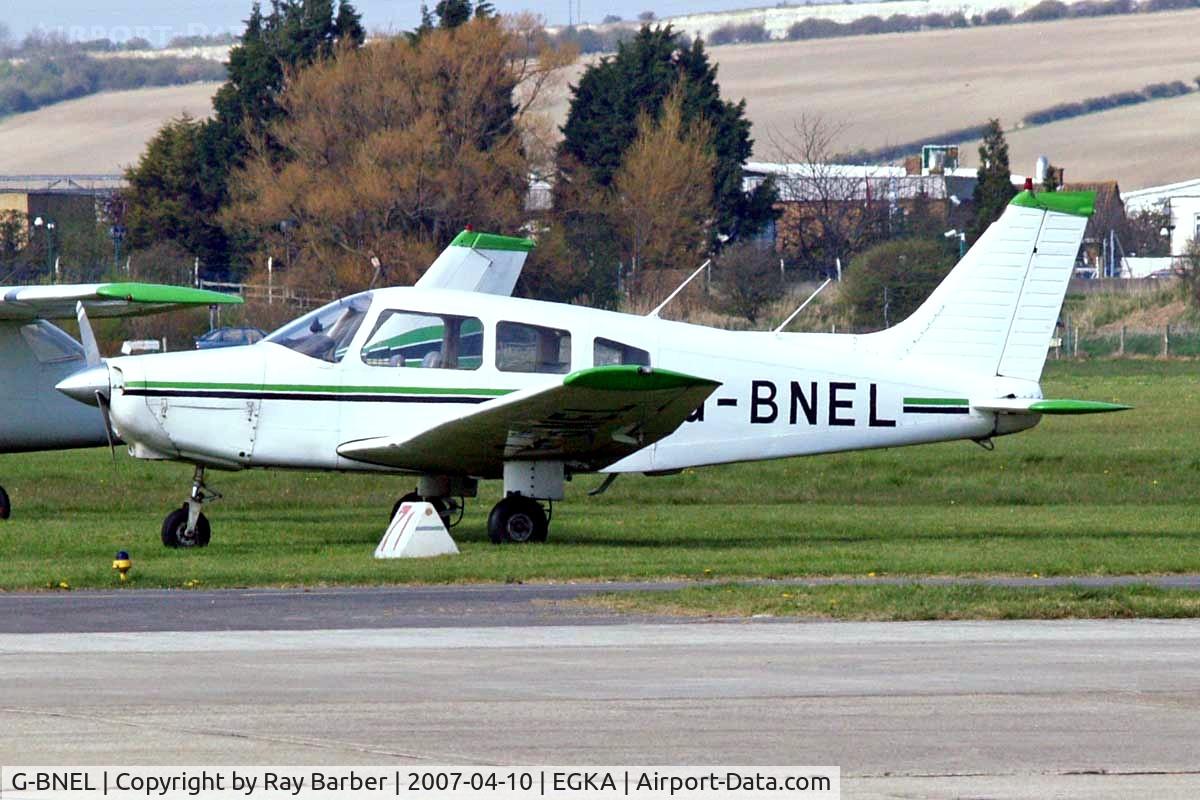 G-BNEL, 1979 Piper PA-28-161 Cherokee Warrior II C/N 28-7916314, Piper PA-28-161 Warrior II [28-7916314] Shoreham~G 10/04/2007