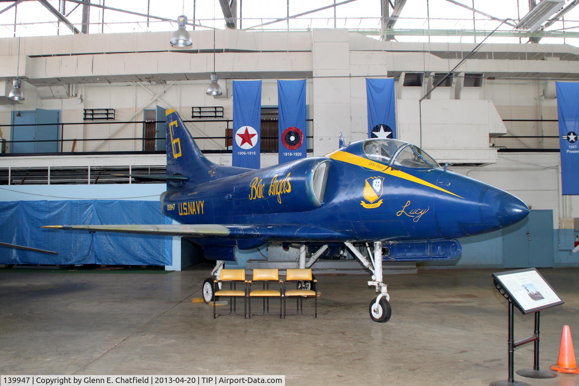 139947, Douglas A-4A Skyhawk (A4D-1) C/N 11312, Pretending to be a Blue Angel plane