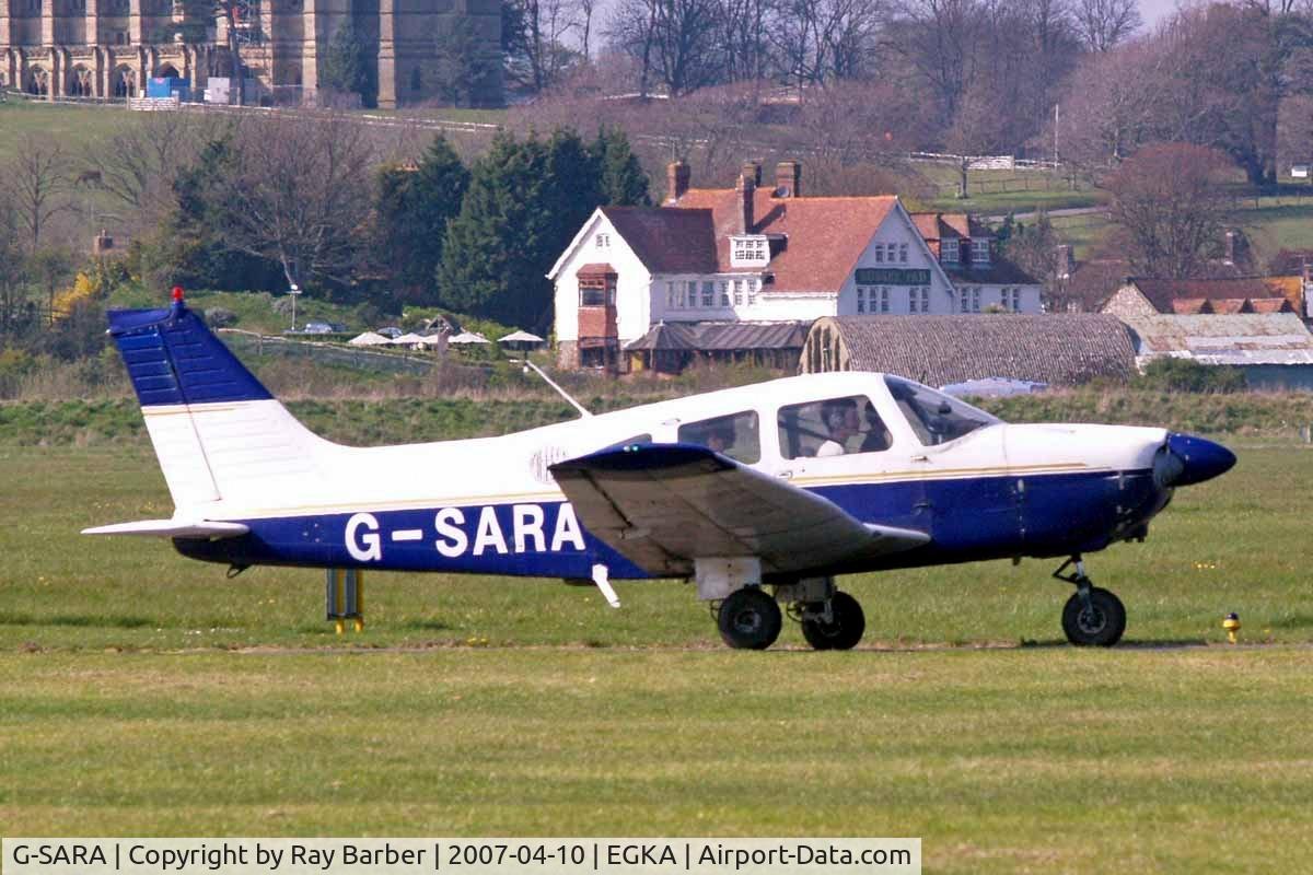 G-SARA, 1979 Piper PA-28-181 Cherokee Archer II C/N 28-7990039, Piper PA-28-181 Archer II [28-7990039] Shoreham~G 10/04/2007