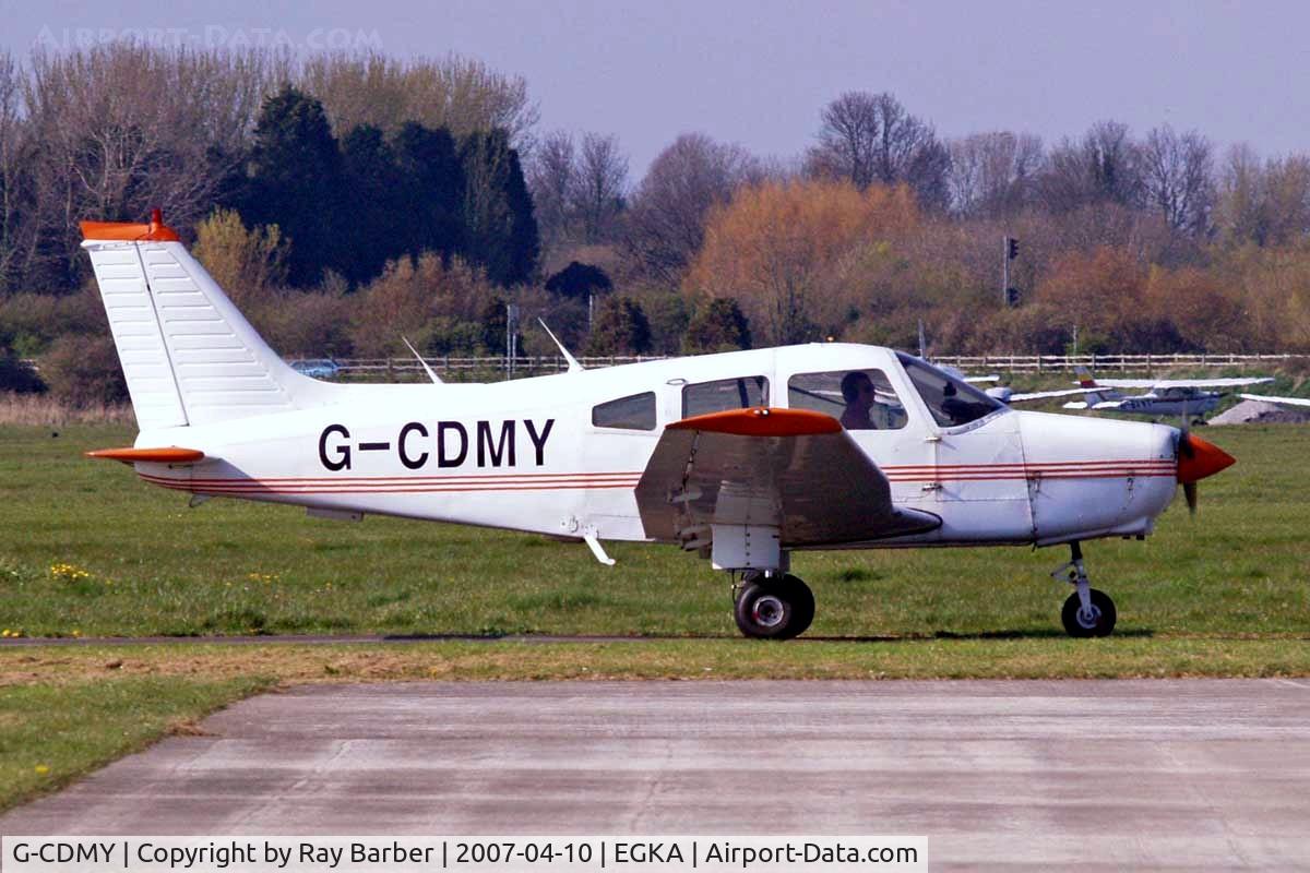 G-CDMY, 1979 Piper PA-28-161 Cherokee Warrior II C/N 28-7916007, Piper PA-28-161 Warrior II [28-7916007] Shoreham~G 10/04/2007