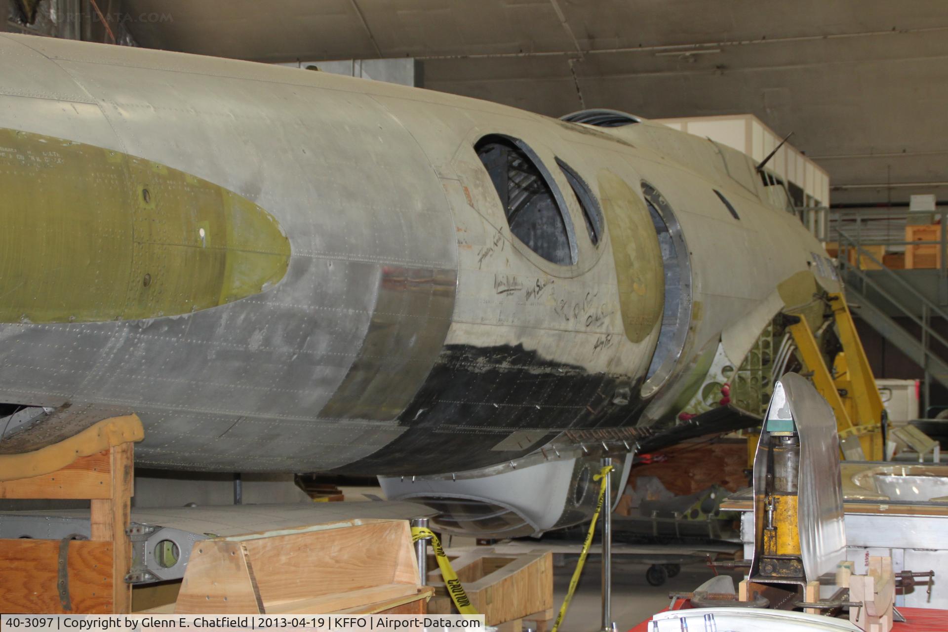 40-3097, 1940 Boeing B-17D Flying Fortress C/N 2125, Undergoing restoration