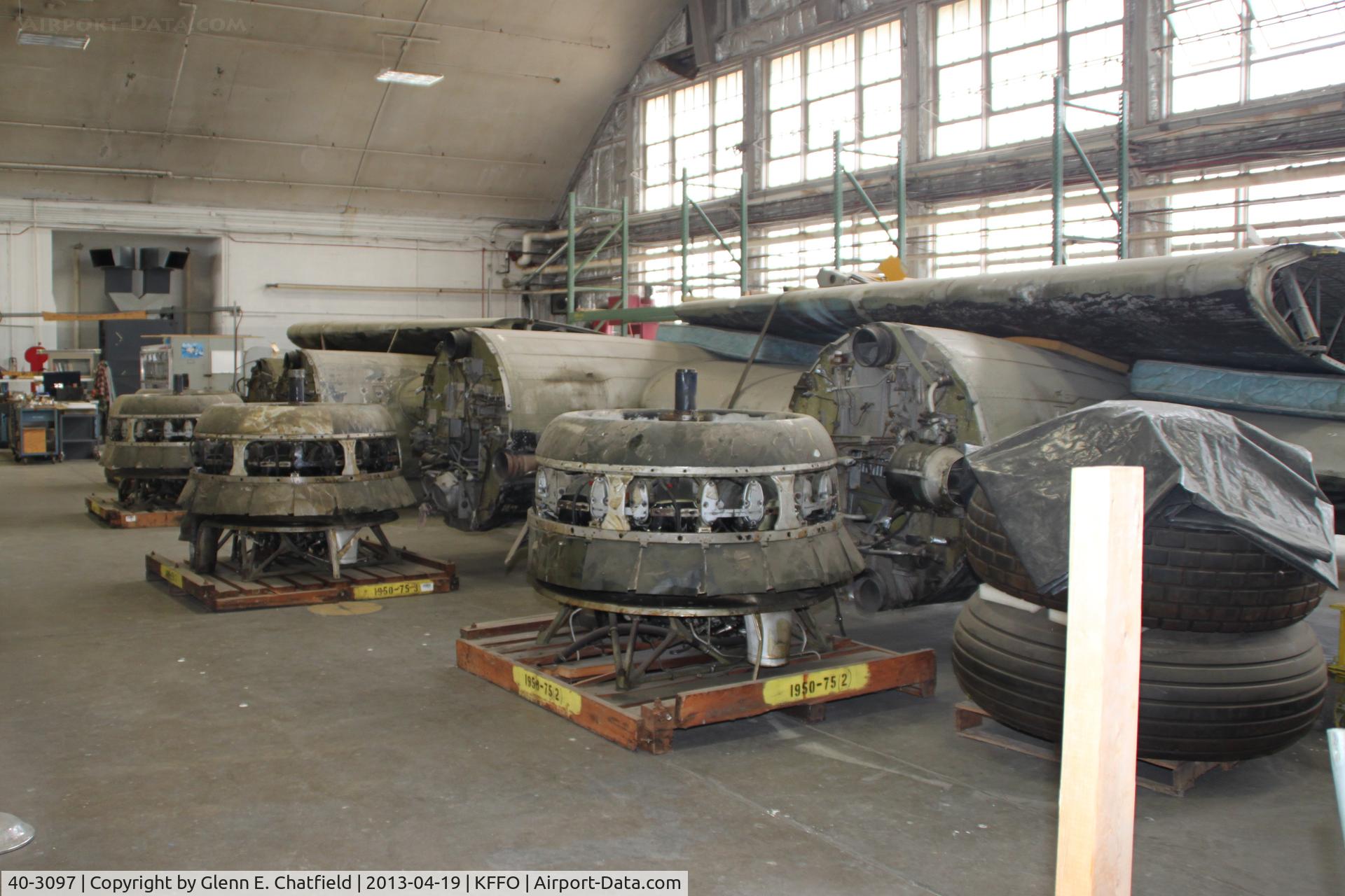 40-3097, 1940 Boeing B-17D Flying Fortress C/N 2125, Undergoing restoration