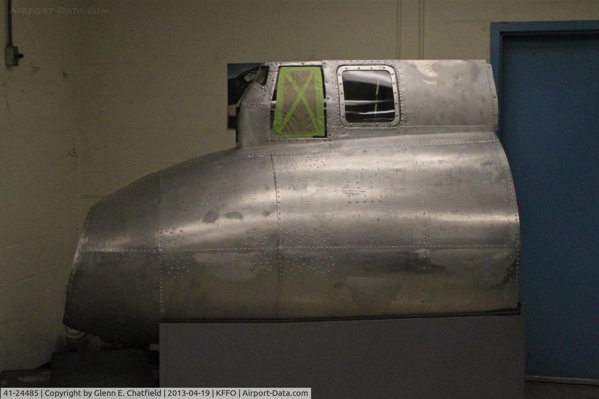 41-24485, 1941 Boeing B-17F-10-BO Flying Fortress (299P) C/N 3170, Memphis Belle tail gunner position