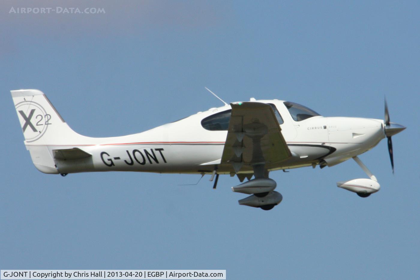 G-JONT, 2010 Cirrus SR22 G3-X C/N 3599, Privately owned