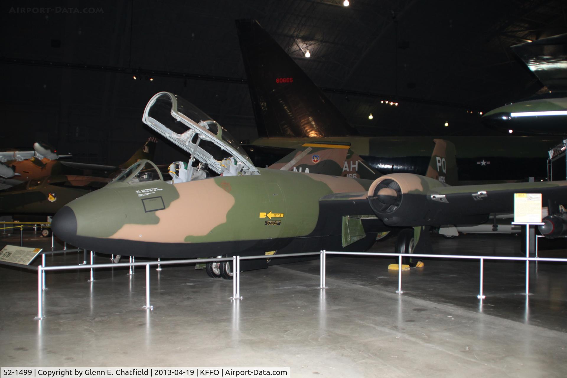 52-1499, 1952 Martin EB-57B Canberra C/N 082, In the Vietnam War area