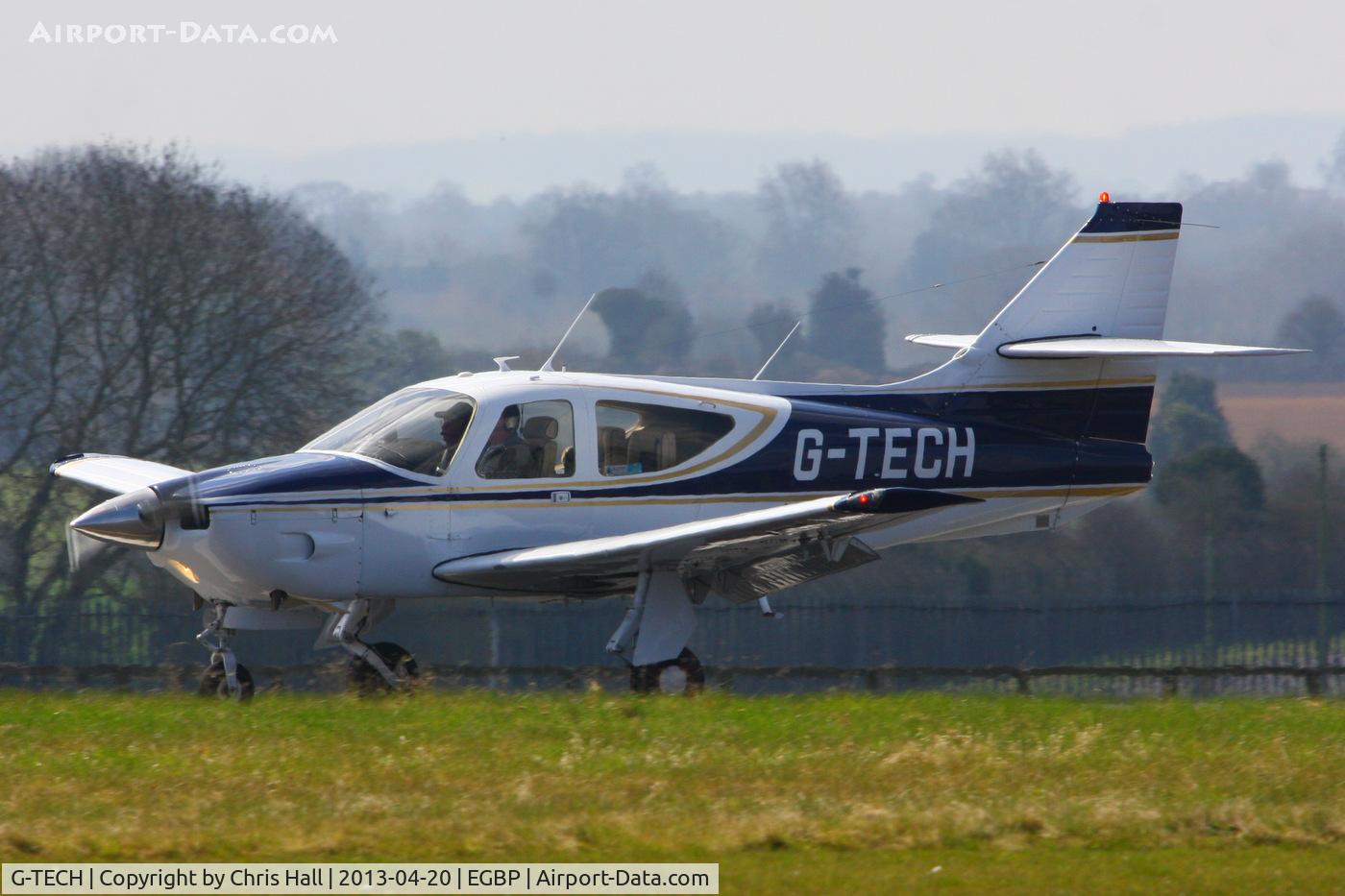G-TECH, 1976 Rockwell Commander 114 C/N 14074, visitor to the Rockwell Commander fly-in at Kemble