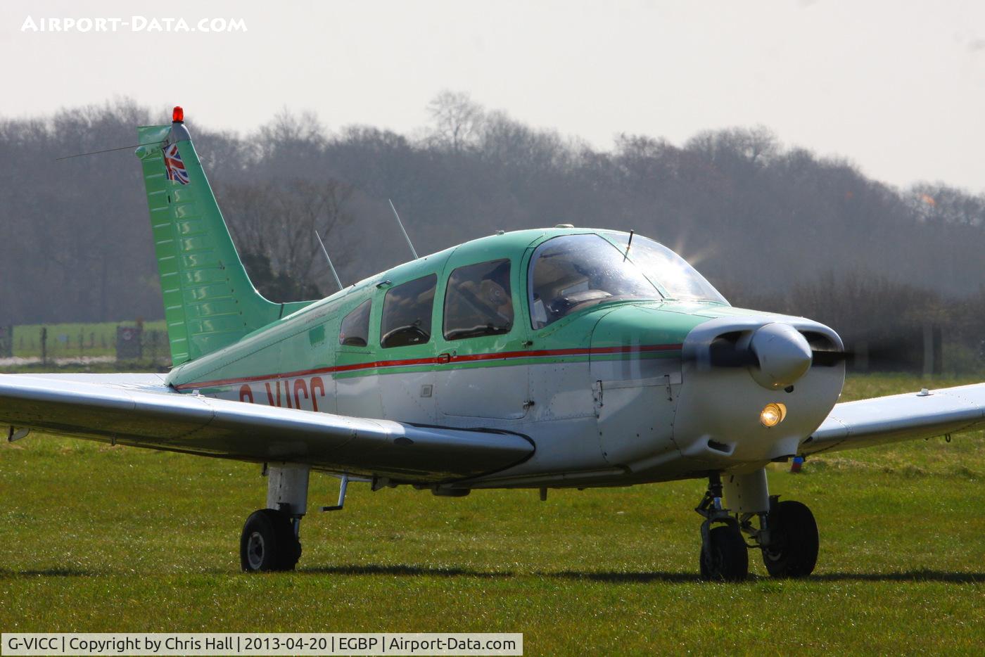 G-VICC, 1979 Piper PA-28-161 Cherokee Warrior II C/N 28-7916317, Kemble resident