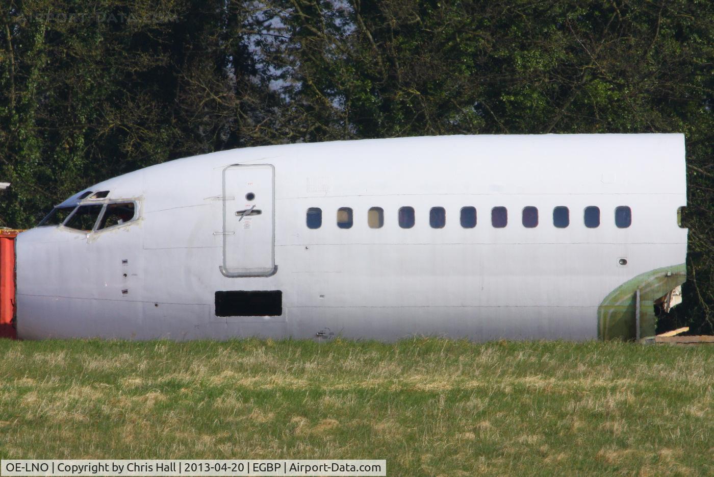 OE-LNO, 2001 Boeing 737-7Z9 C/N 30419, all that remains of this ex Austrian Airlines B737