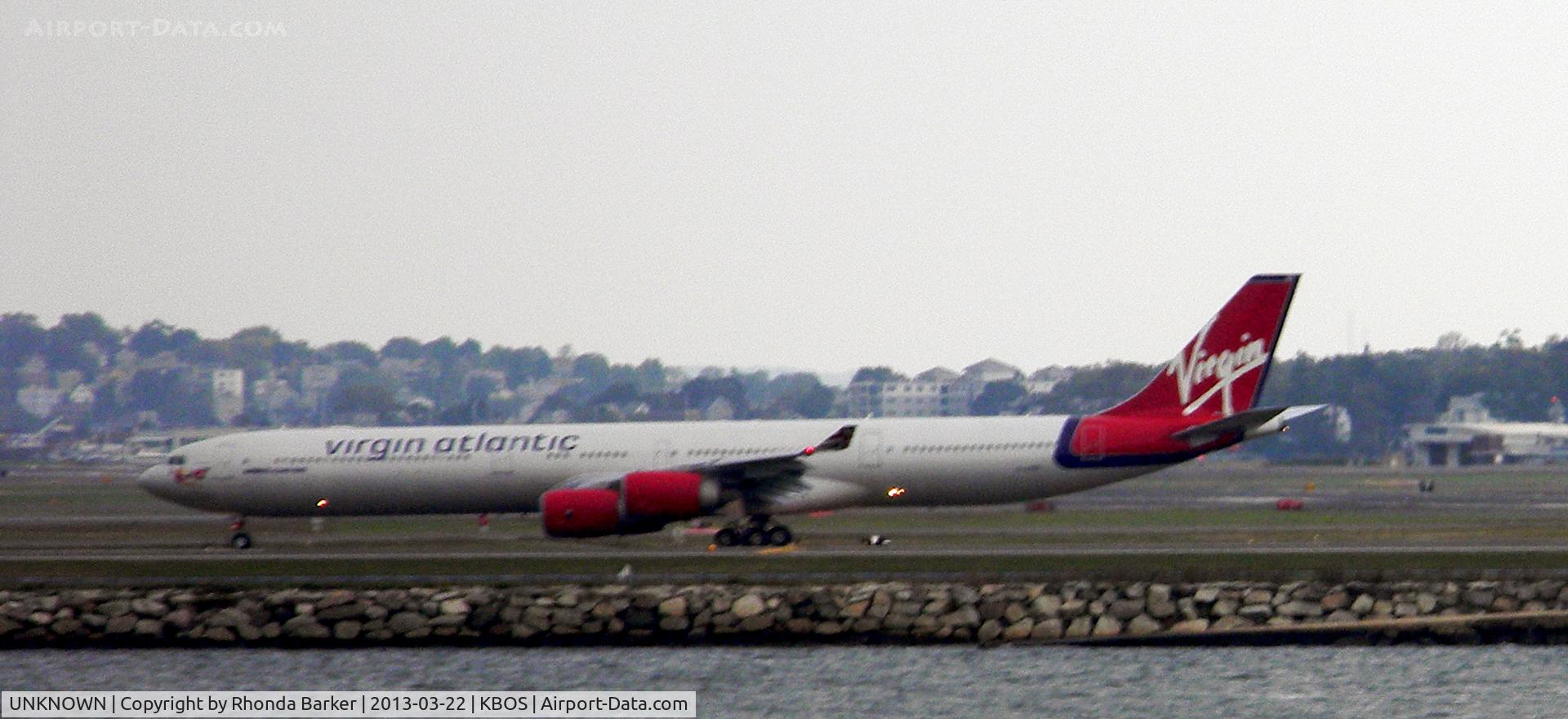 UNKNOWN, Airliners Various C/N Unknown, Virgin Airlines A-340 Logan