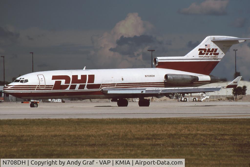 N708DH, 1964 Boeing 727-25 C/N 18275, DHL 727-100