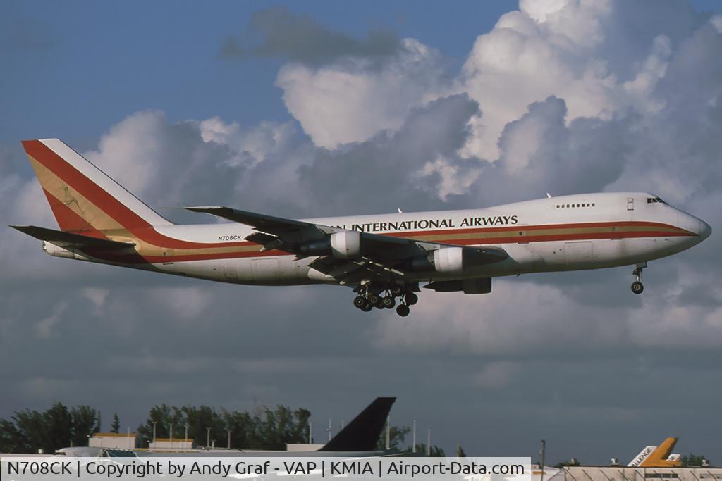 N708CK, 1979 Boeing 747-269B C/N 21543, Kalitta Air 747-200