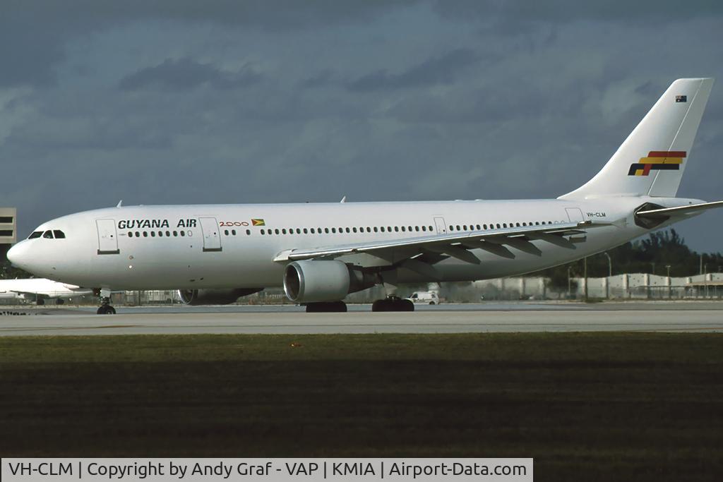 VH-CLM, 1993 Airbus A300B4-622R C/N 688, Guyana 2000 A300-600