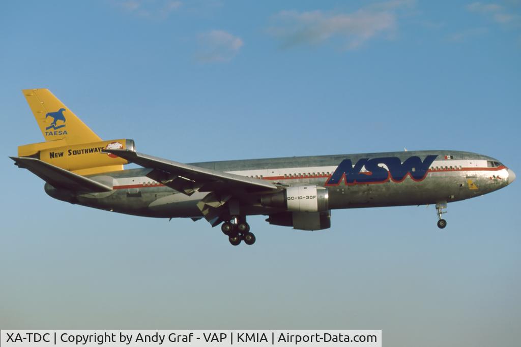 XA-TDC, 1973 McDonnell Douglas DC-10-30CF C/N 46891, NSW DC10-30