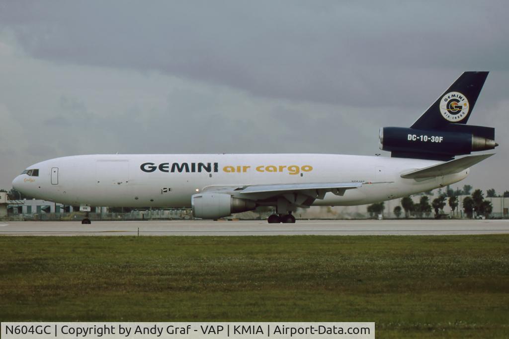 N604GC, 1974 McDonnell Douglas DC-10-30F C/N 47924, Gemini Air Cargo DC10-30