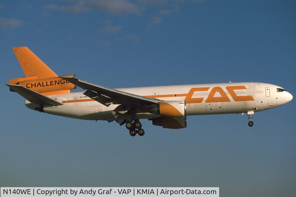 N140WE, 1975 Douglas DC-10-40F C/N 46920, Challenge Air Cargo DC10-40