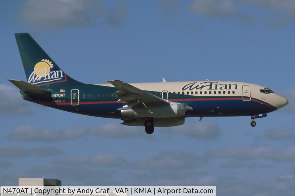 N470AT, 1977 Boeing 737-284 C/N 21501, Airtran 737-200