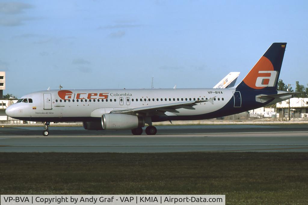 VP-BVA, 1997 Airbus A320-233 C/N 739, ACES A320