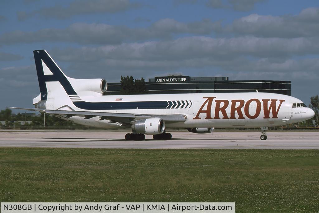 N308GB, 1976 Lockheed L-1011-385-1-15 TriStar 200 C/N 193U-1133, Arrow Air L1011-1