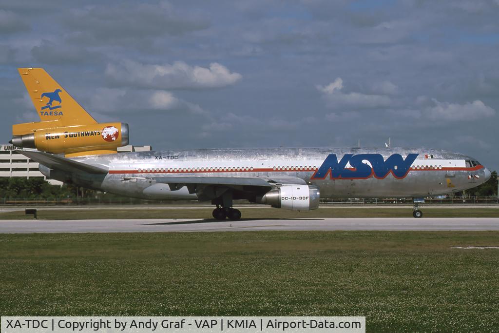 XA-TDC, 1973 McDonnell Douglas DC-10-30CF C/N 46891, NSW DC10-30