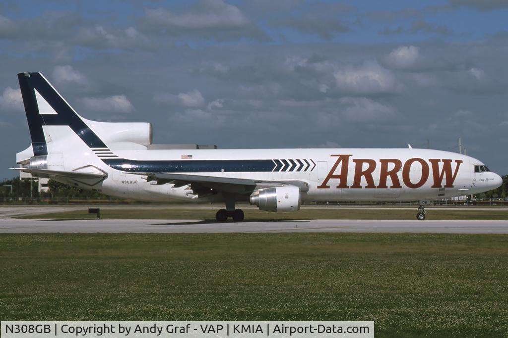 N308GB, 1976 Lockheed L-1011-385-1-15 TriStar 200 C/N 193U-1133, Arrow Air L1011-1