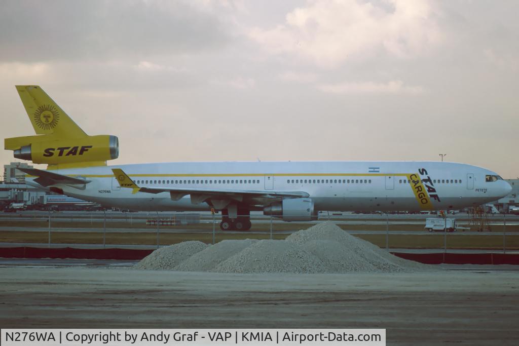 N276WA, 1995 McDonnell Douglas MD-11F C/N 48632, STAF MD11