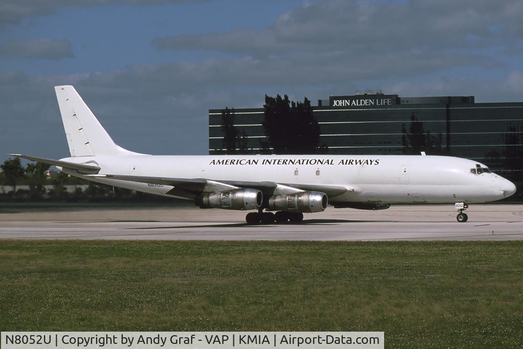 N8052U, 1968 Douglas DC-8-54F C/N 46009, Kalitta Air DC8-54