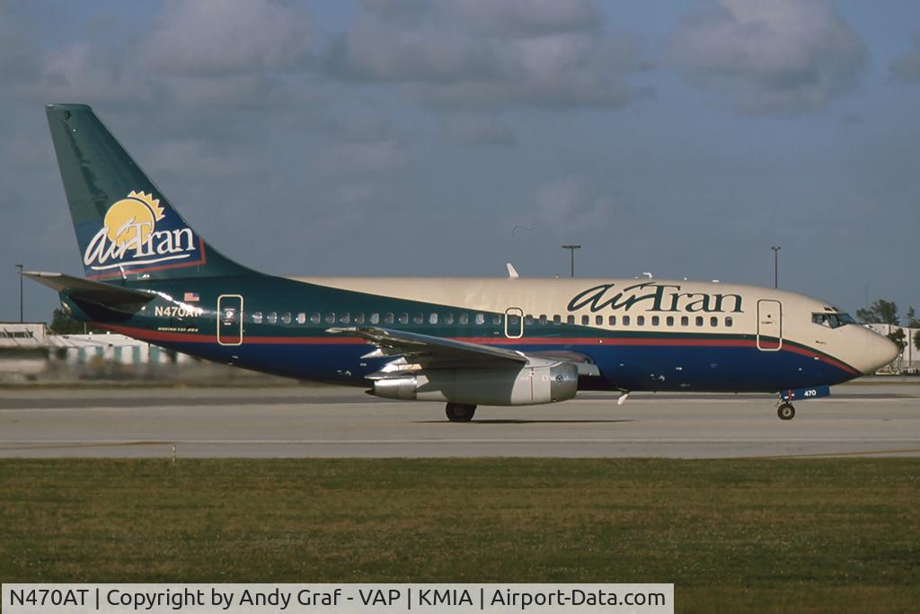 N470AT, 1977 Boeing 737-284 C/N 21501, Airtran 737-200