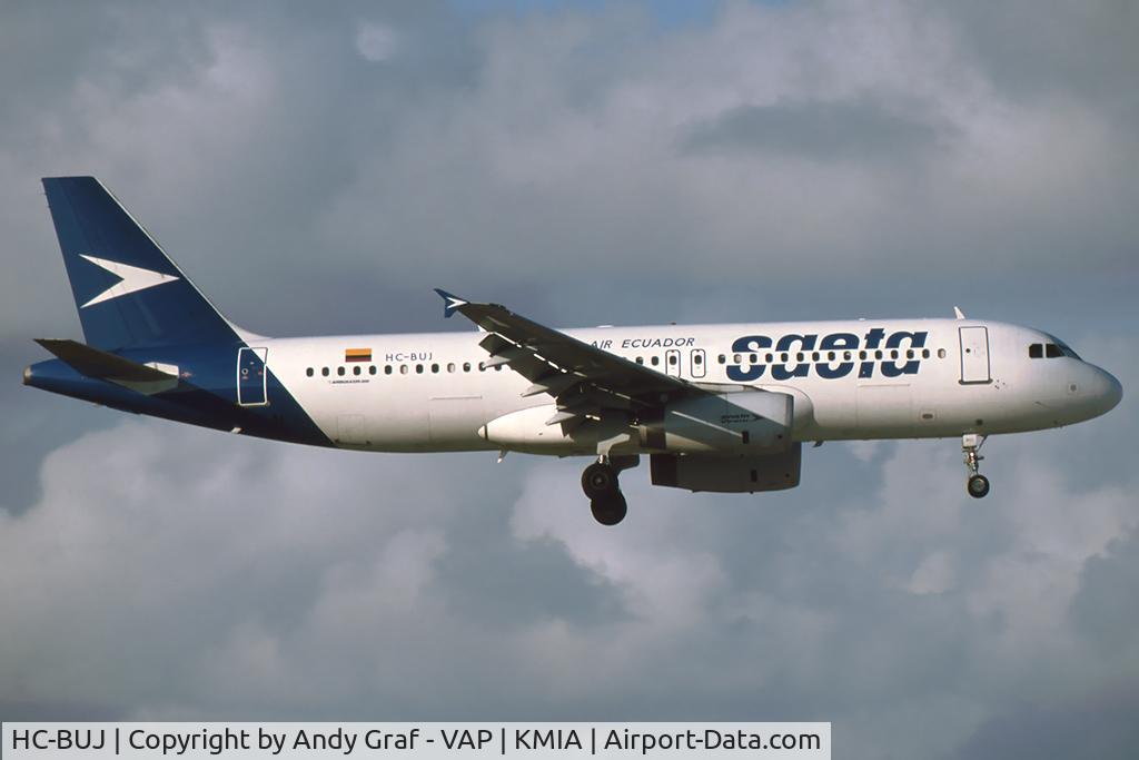 HC-BUJ, 1995 Airbus A320-232 C/N 527, SAEATA A320