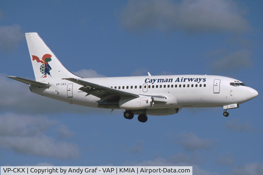 VP-CKX, 1984 Boeing 737-236 C/N 23162, Cayman Airways 737-200