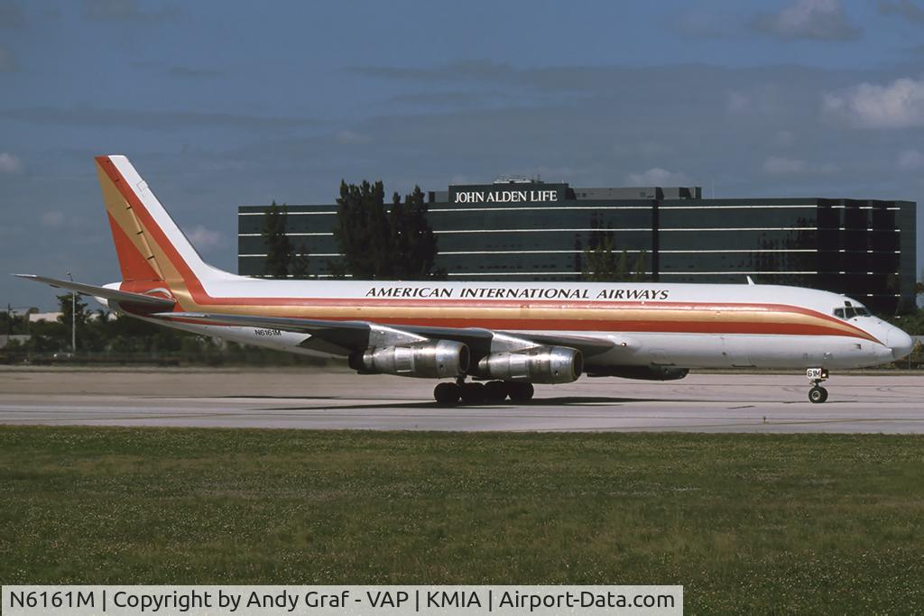 N6161M, 1965 Douglas DC-8F-55 C/N 45762, Kalitta Air DC8-55