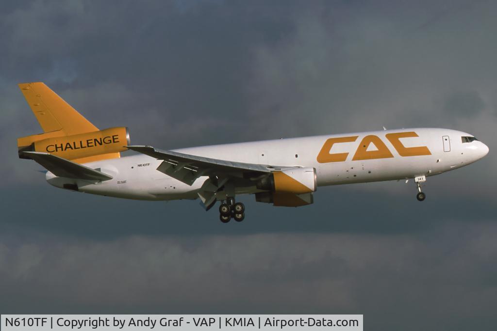 N610TF, 1976 Douglas DC-10-40F C/N 46661, Challenge Air Cargo