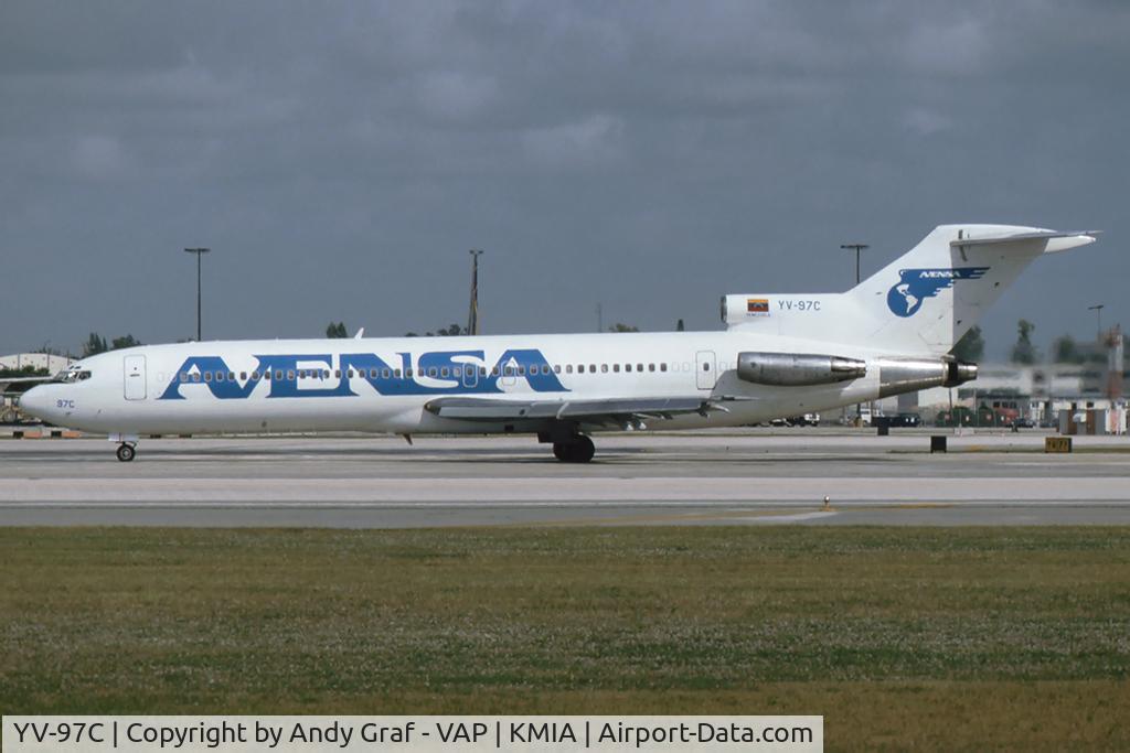 YV-97C, 1974 Boeing 727-2D3 C/N 20885, Avensa 727-200