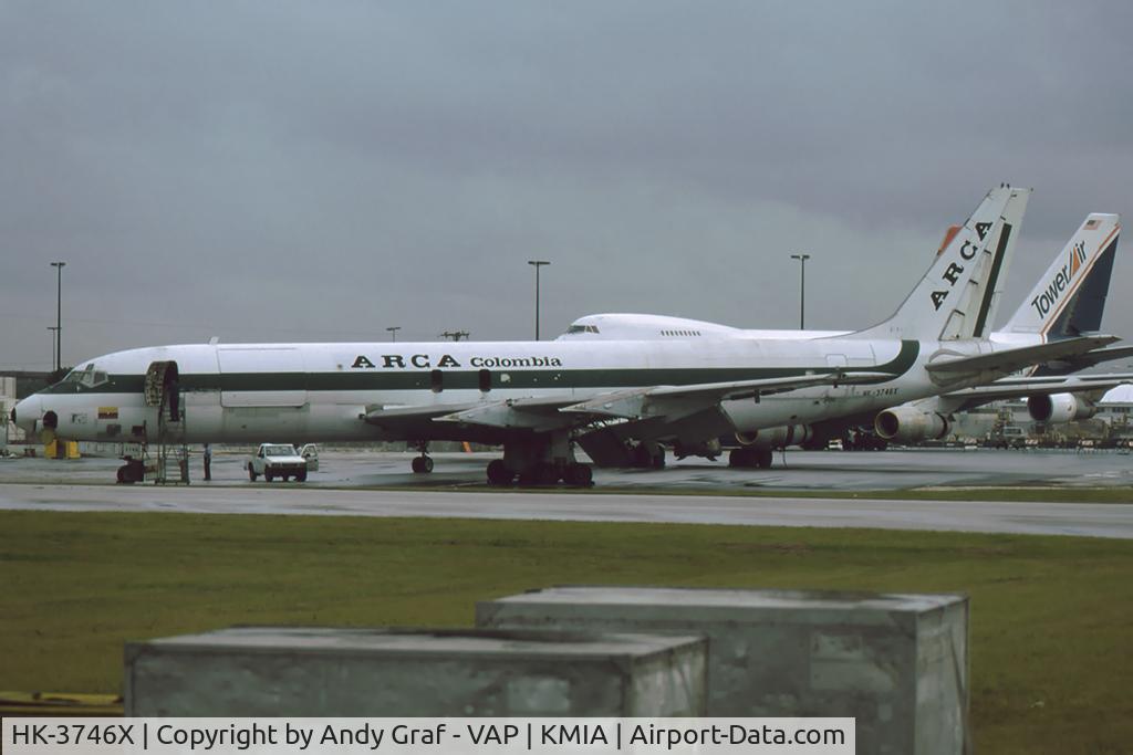 HK-3746X, 1962 Douglas DC-8-53F C/N 45632, ARCA DC8-53