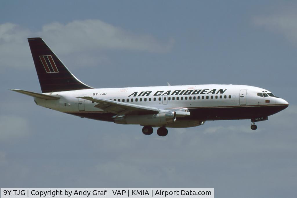9Y-TJG, 1980 Boeing 737-2Q8 C/N 21960, Air Caribbean 737-200