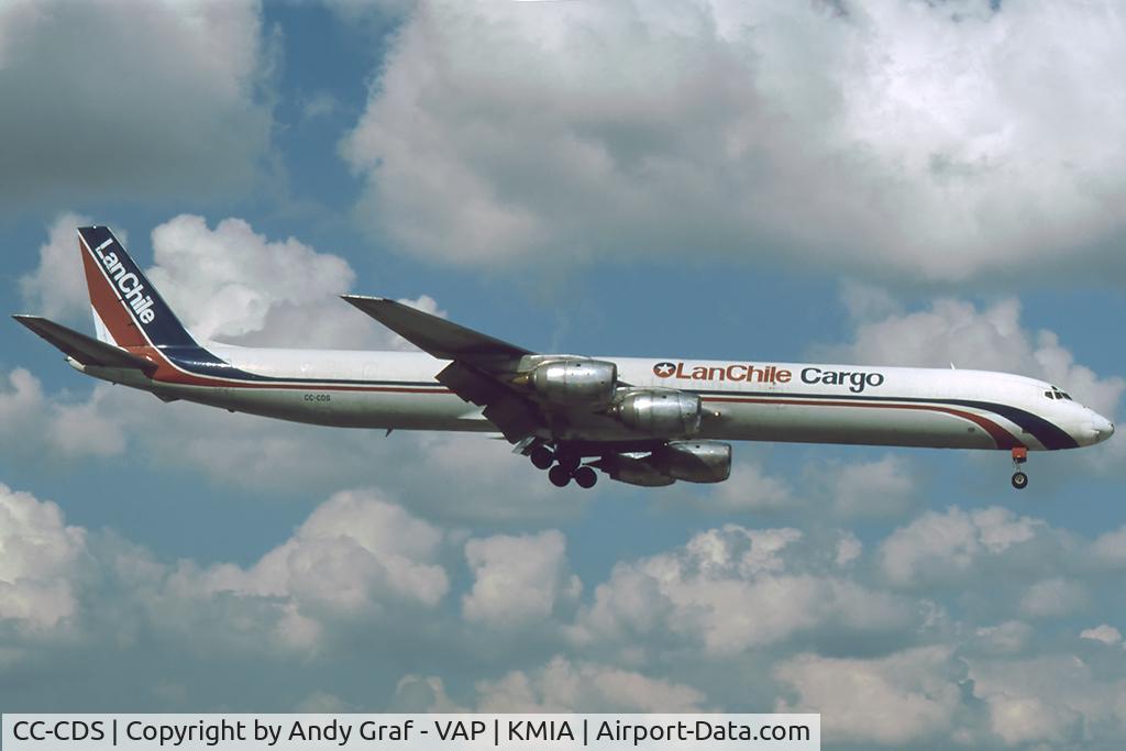 CC-CDS, 1968 McDonnell Douglas DC-8-71(F) C/N 45996, LAN Chile Cargo DC8-71