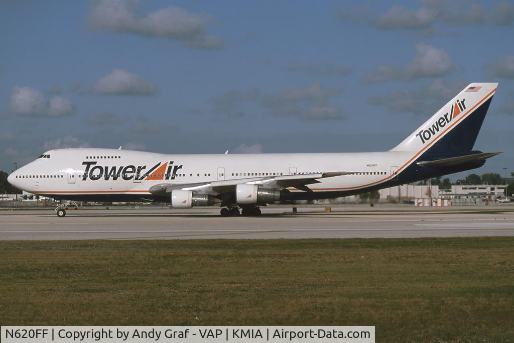 N620FF, 1976 Boeing 747-212B C/N 21162, Tower Air 747-200