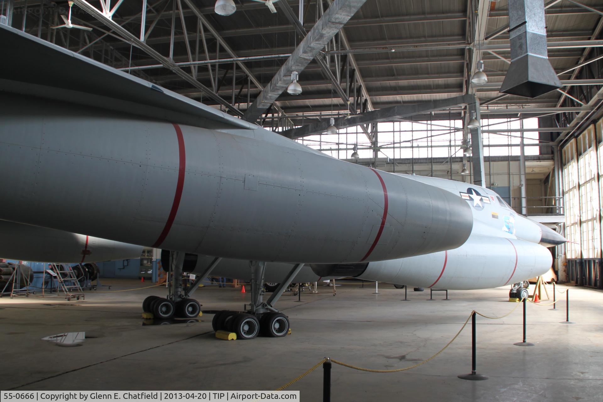 55-0666, 1955 Convair B-58A Hustler C/N 7, At the Chanute Air Museum