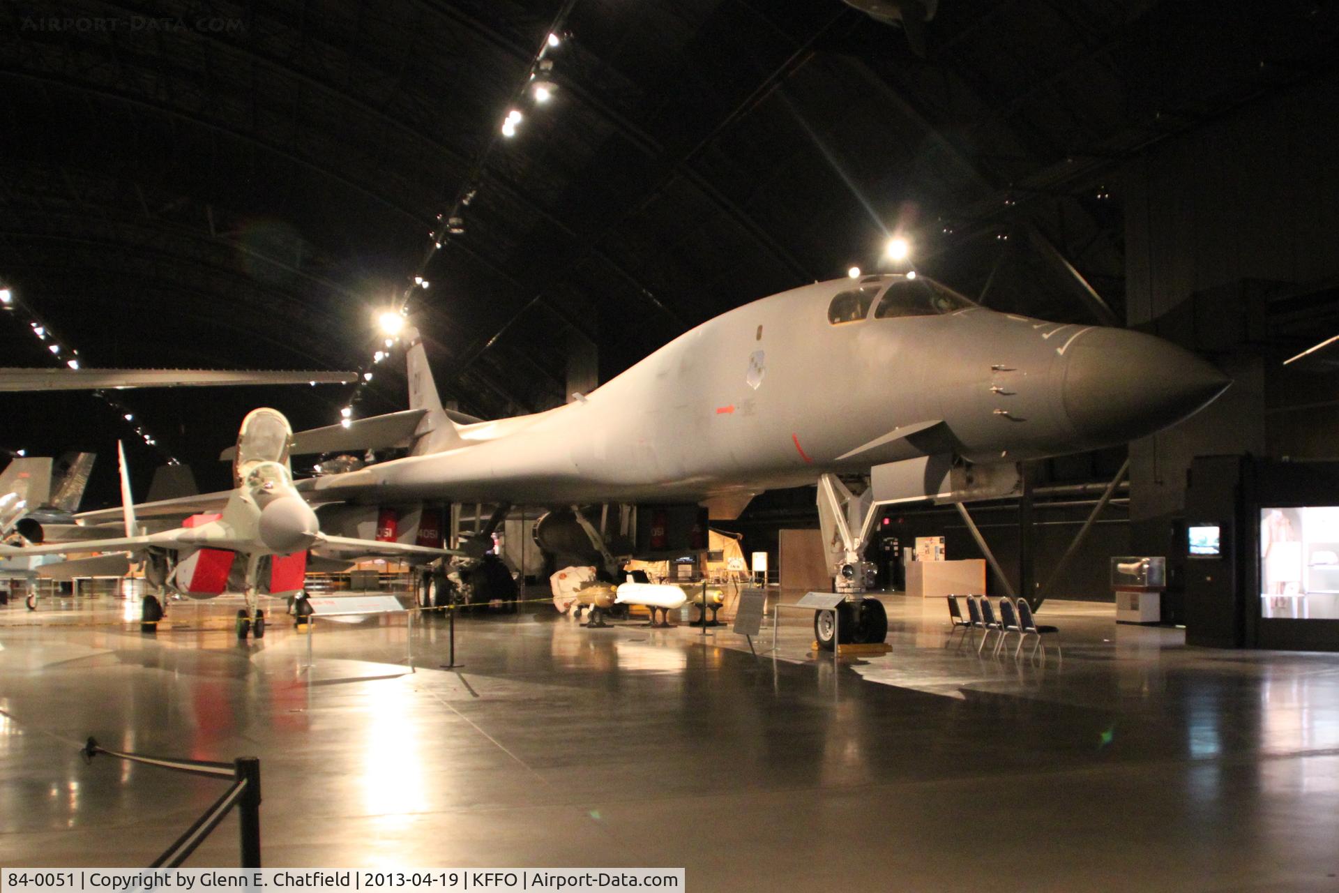 84-0051, 1984 Rockwell B-1B Lancer C/N 11, in the modern gallery