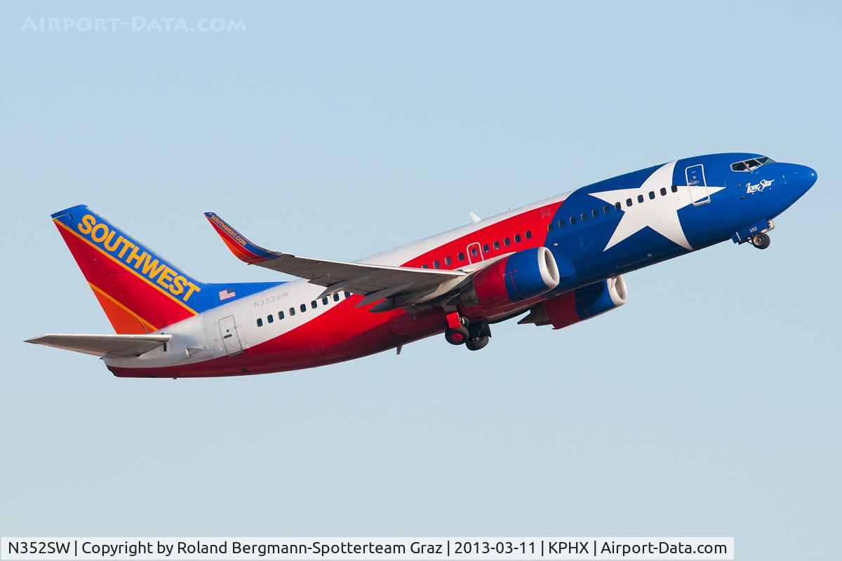 N352SW, 1990 Boeing 737-3H4 C/N 24888, Boeing 737-3H4