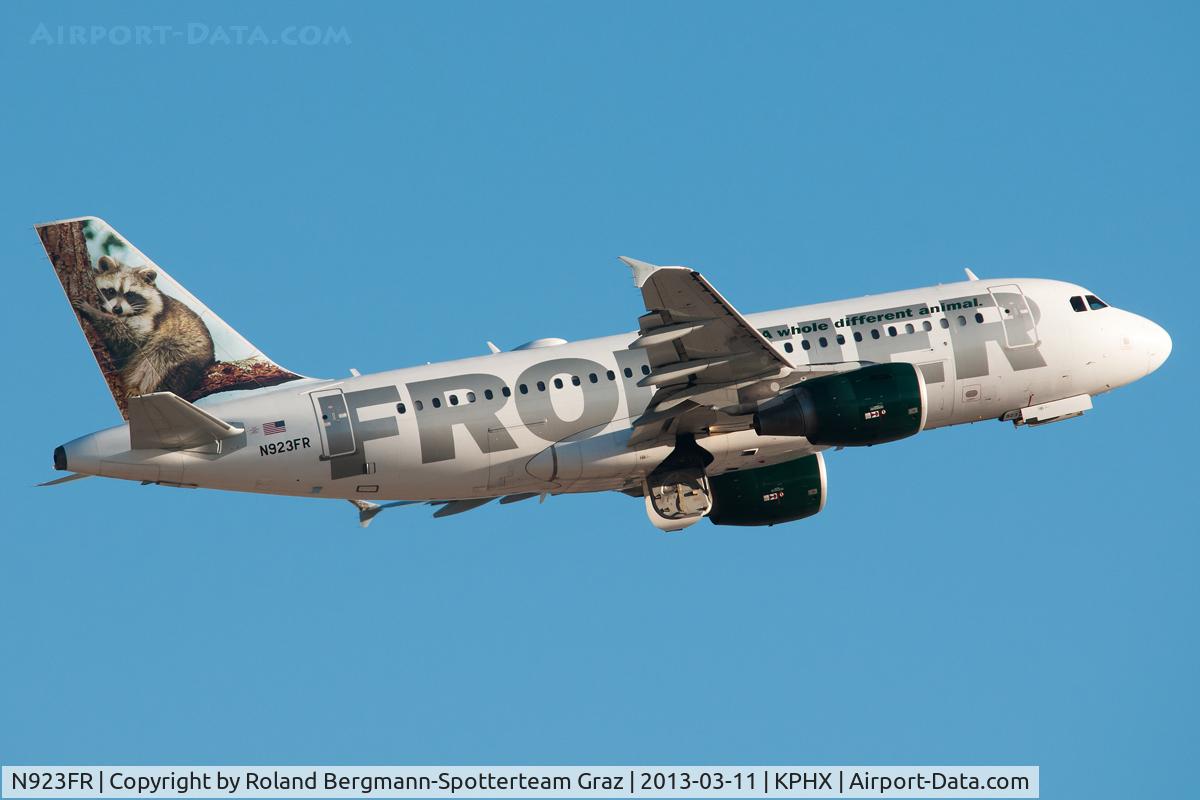 N923FR, 2003 Airbus A319-111 C/N 2019, Airbus A319-111