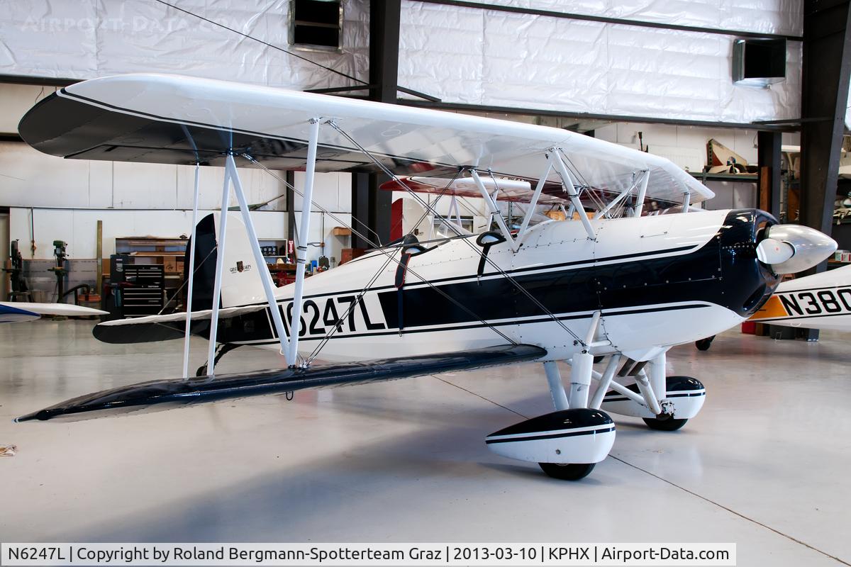 N6247L, 1976 Great Lakes 2T-1A-2 Sport Trainer C/N 0733, Great Lakes 2T-1A-2