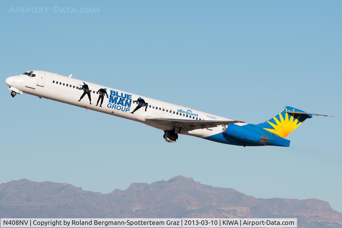 N408NV, 1991 McDonnell Douglas MD-82 (DC-9-82) C/N 53246, Mcdonnell Douglas DC-9-83