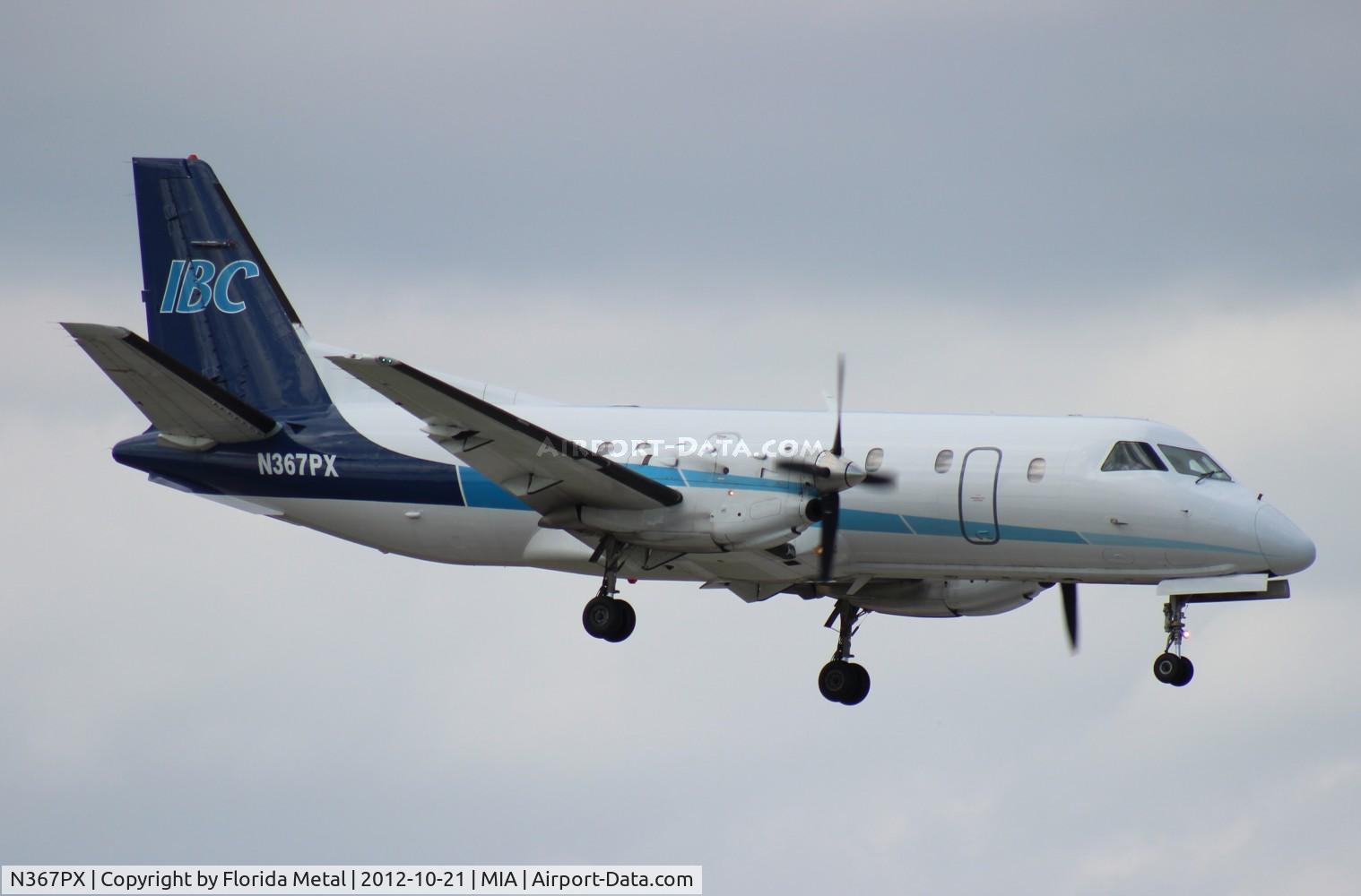 N367PX, 1991 Saab 340B C/N 340B-271, IBC Saab 340