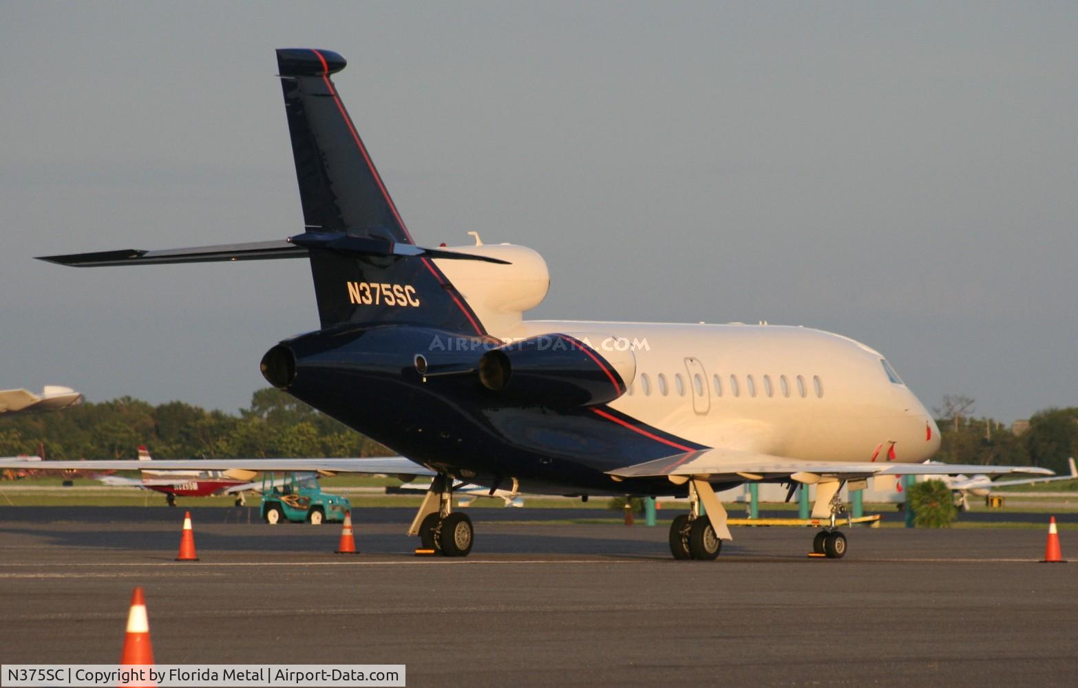 N375SC, 2008 Dassault Falcon 900EX C/N 215, Falcon 900EX
